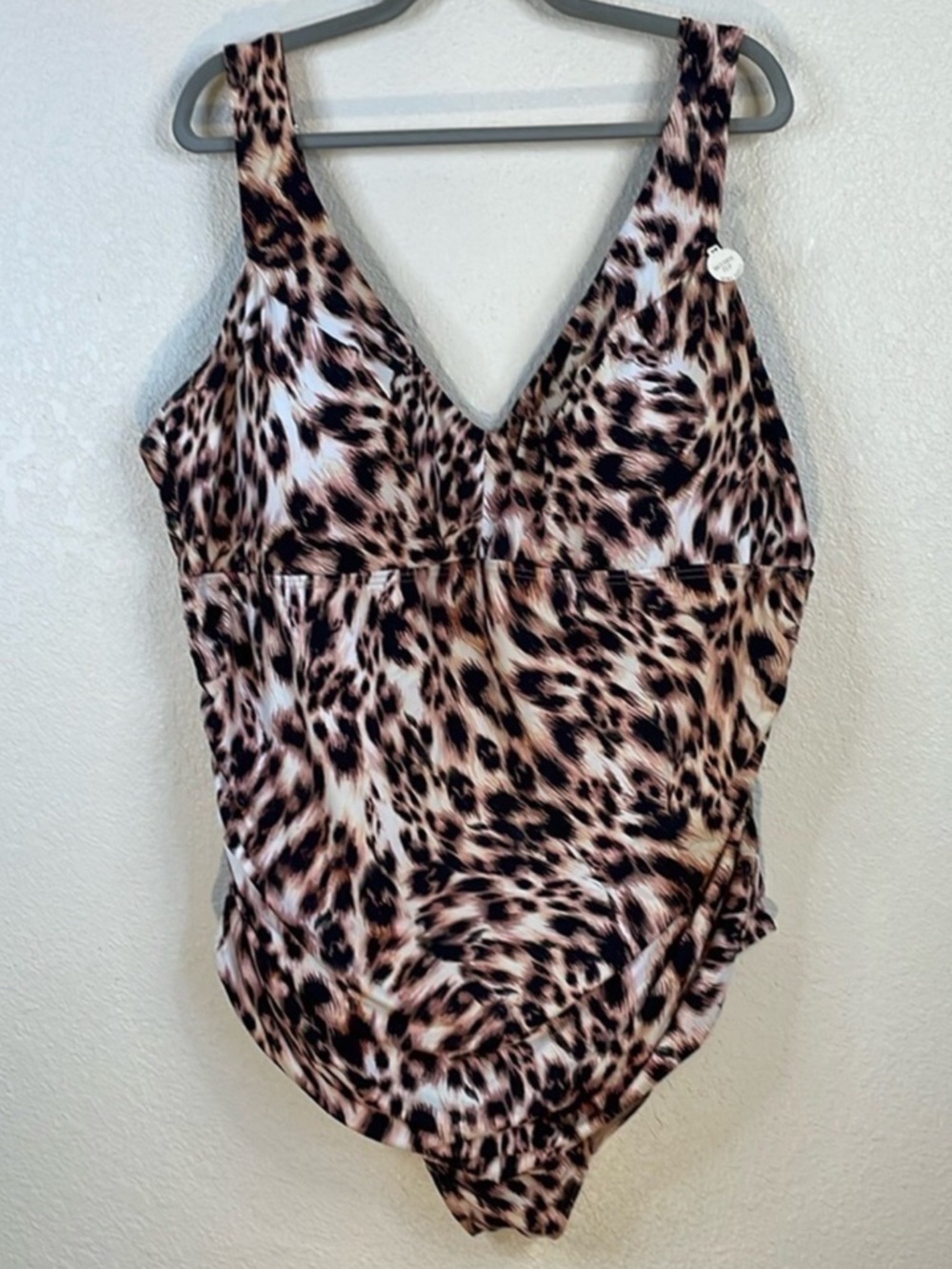 ARTESANDS Magritte Saphare Animal Print Size 24 One Piece Multi Fit Cup Swimsuit